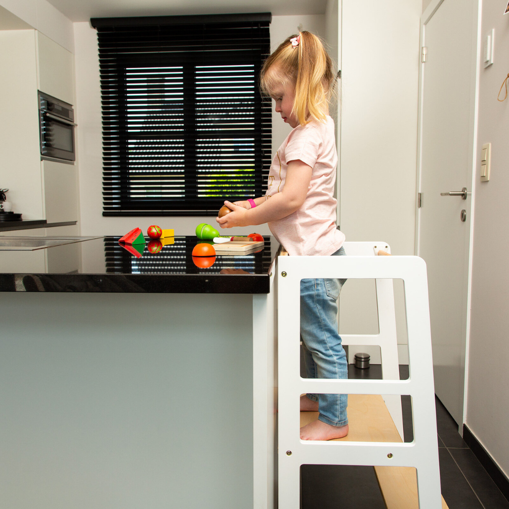 Childhome Tour d'apprentissage Blanc naturel