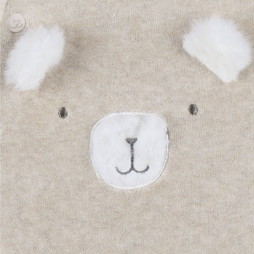 Noukie's Pyjama Orso Fluweel Beige