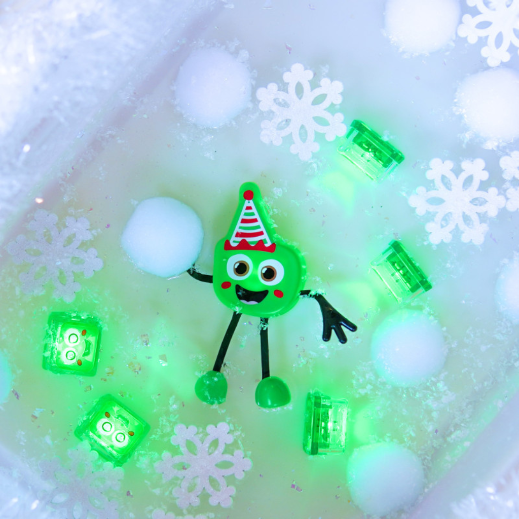 Glo Pals Jouets de bain Light up personnages de Noël 