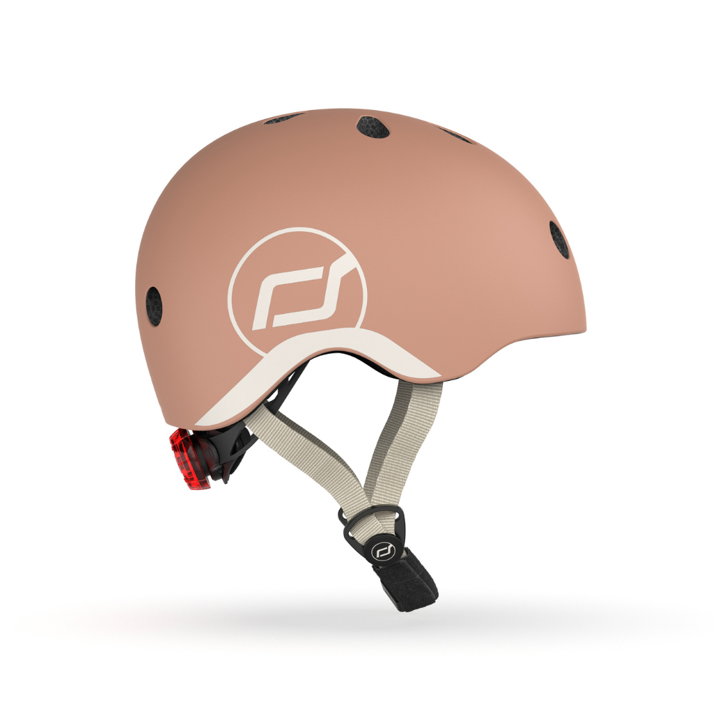 Scoot and Ride Kinderfietshelm Mocha XS