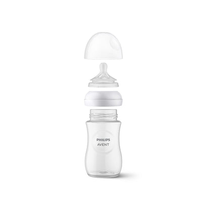 Philips AVENT Zuigfles Natural Response blauw 260 ml - 3 stuks