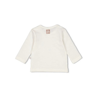 Feetje t-shirt lange mouw The Chill Club m 86 Offwhite Jongens