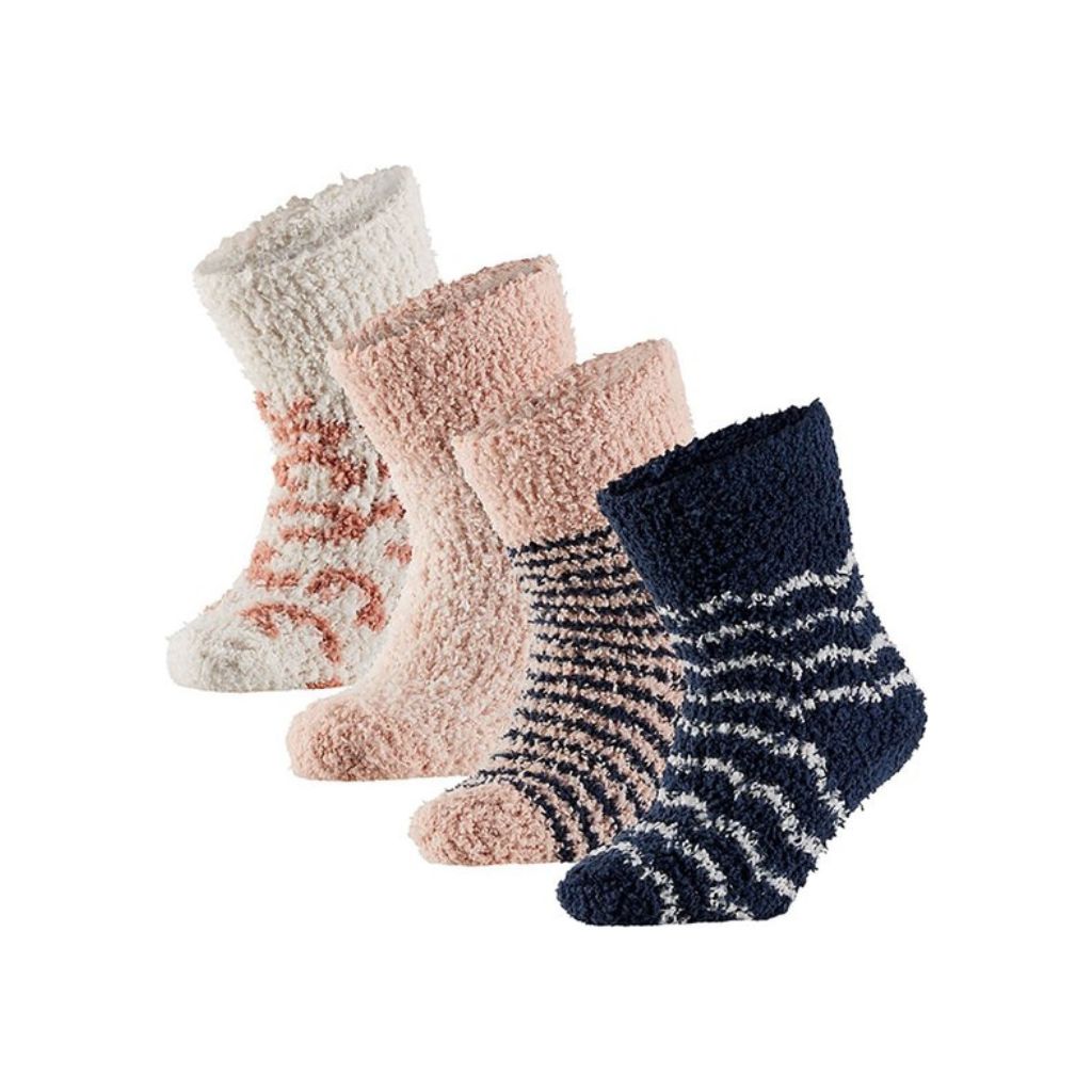 Kous, new born, per 4, ass kleuren en maat