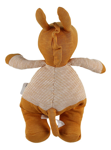 Noukie's Peluche Paco. Nouky & Lola - Paco 4 cm ocre
