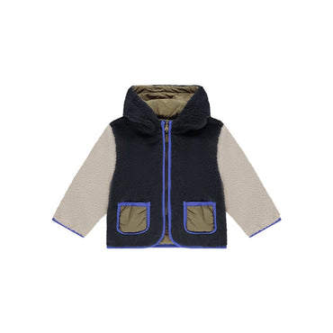 BabyFace Veste Teddy réversible Army