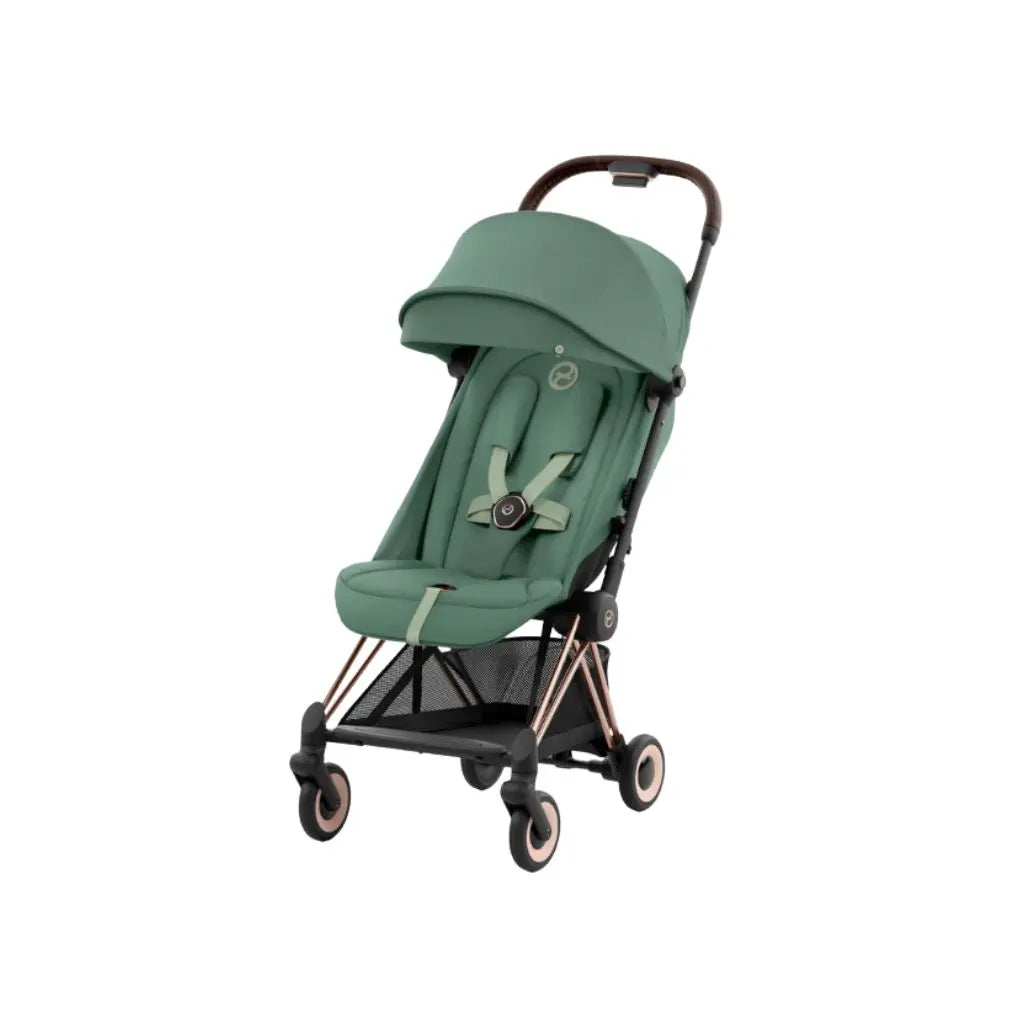 Cybex Buggy Coya Leaf Green Rosegold frame