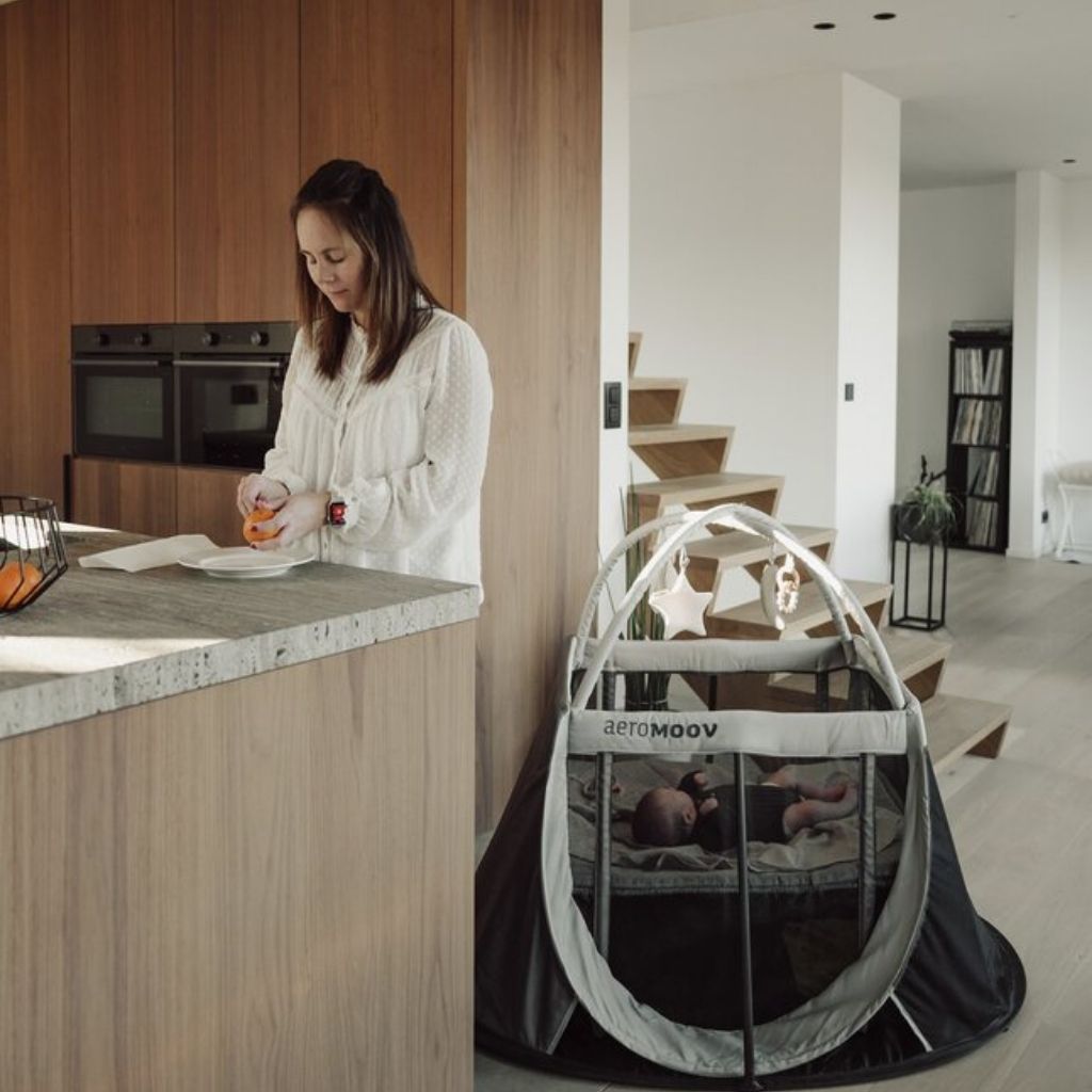 AeroMoov Lit de voyage Grey Rock