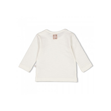 Feetje t-shirt lange mouw The Chill Club m 56 Offwhite Jongens