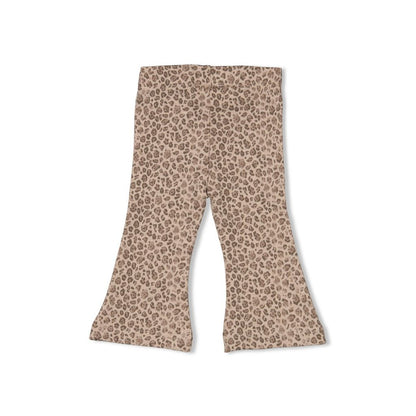 Feetje Flare broek Better Together Taupe melange