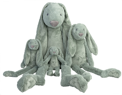 Happy Horse Peluche Lapin Richie Vert 58 cm