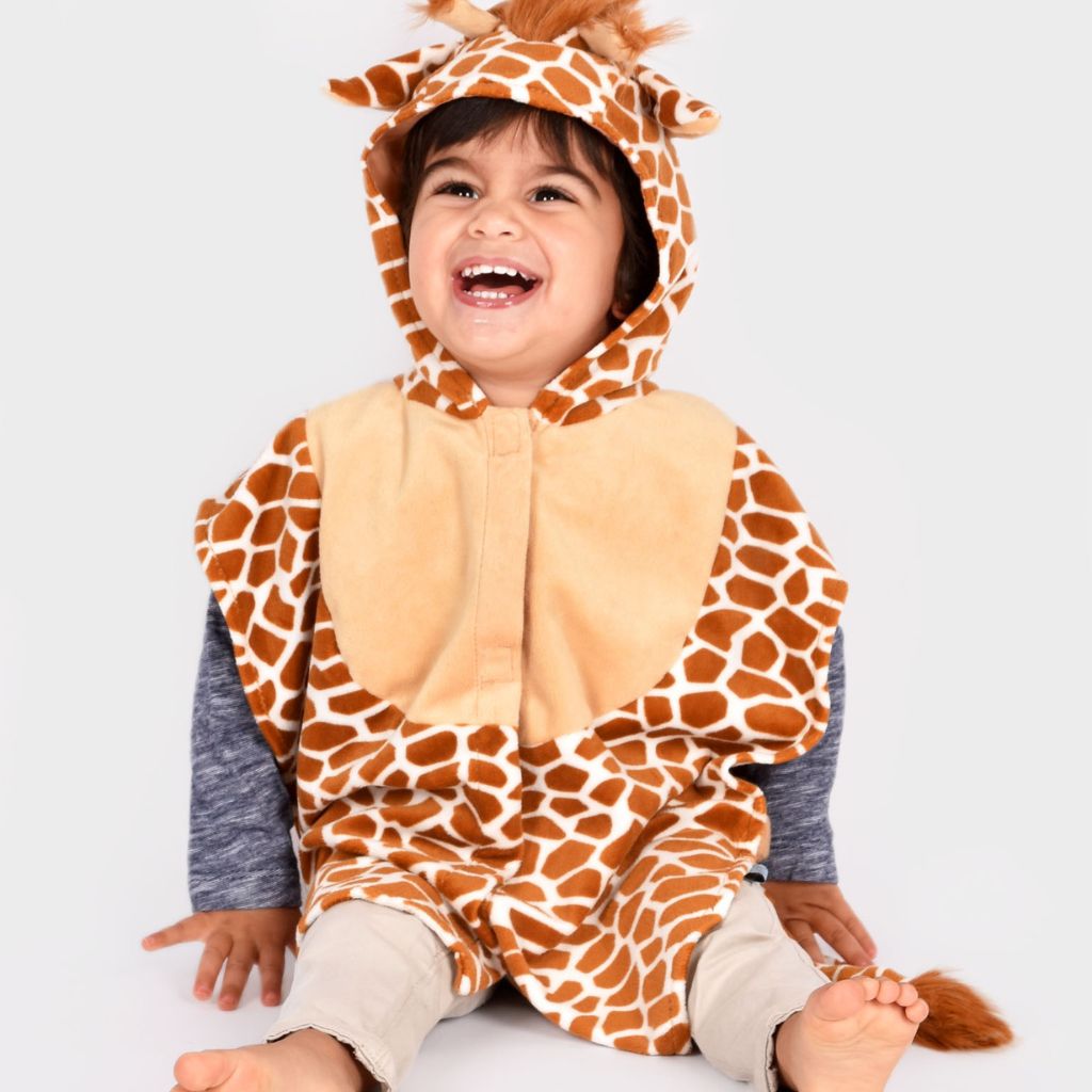 Den Goda Fen Mini Cape Girafe taille 86-110 - 1-4 ans