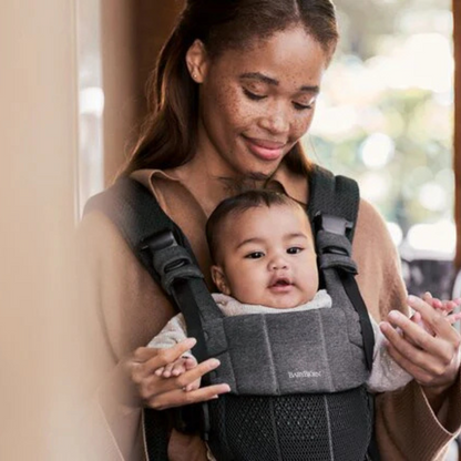 BabyBjörn Porte-bébé combiné Harmony 3D-mesh noir