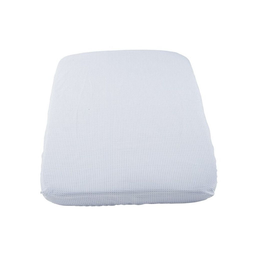 Chicco Drap-housse et drap Next2Me Forever Grey Stripes coton
