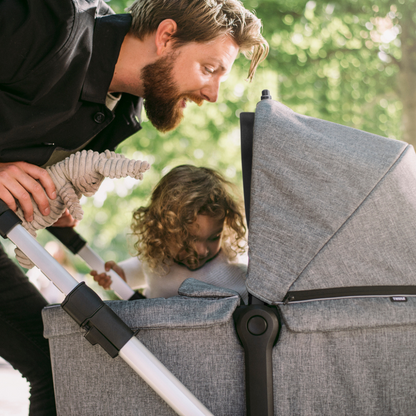 Thule Nacelle Sleek Bassinet Grey Melange