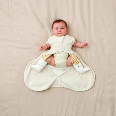 ErgoPouch Inbakerzak Cocoon Heup Dysplasie Oatmeal Marle 3-6m