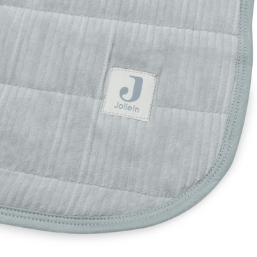 Jollein Couverture pour berceau Velvet Rib Sea Green 75 x 100 cm