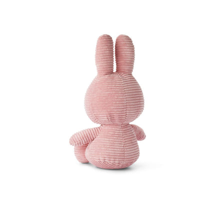 Knuffel Ribfluweel Nijntje Pink 33 cm