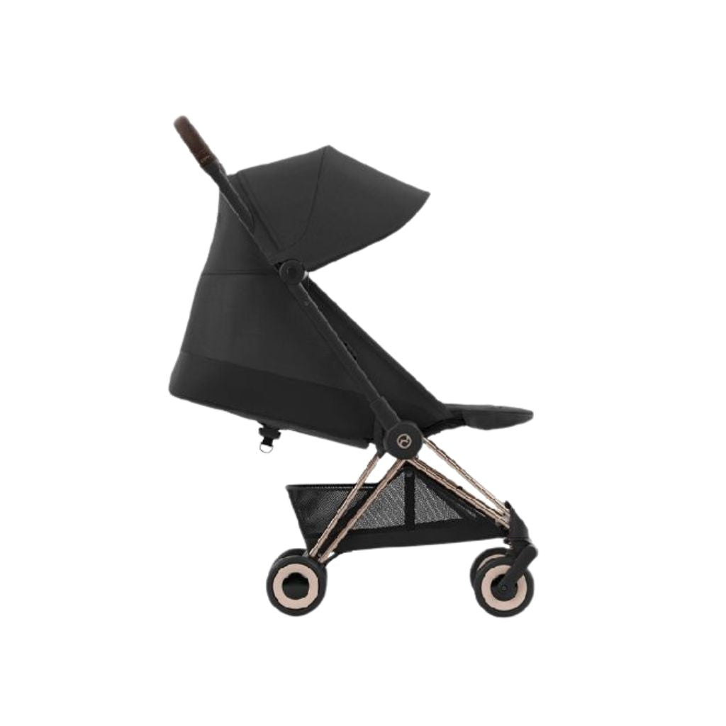 Cybex Buggy Coya Rosegold frame, zitje Sepia Black