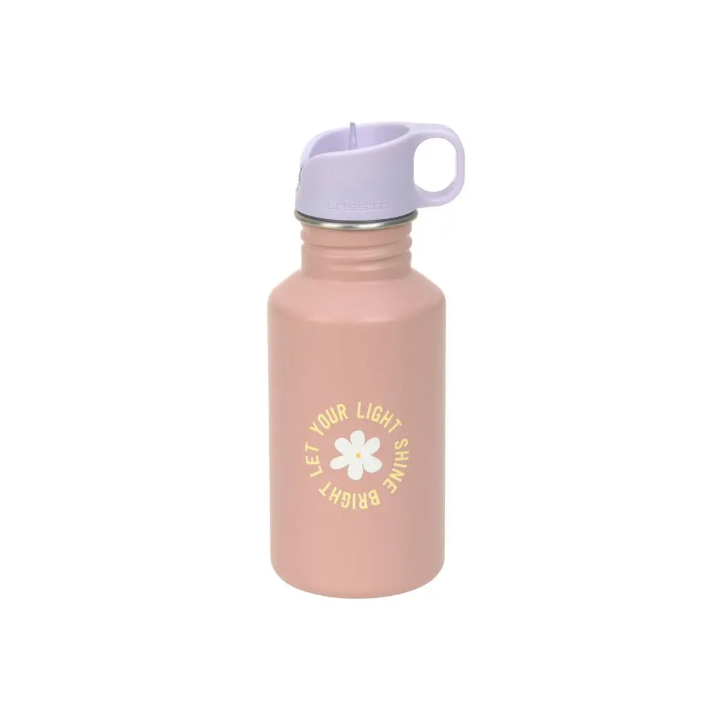 Lässig Fles roestvrij staal Pattern Party rose/lilac 500 ml