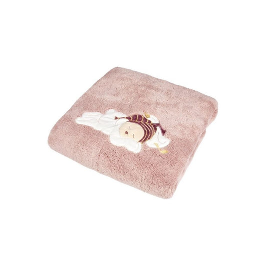 Dreambee Couverture pour lit Jules & Odette rose doux