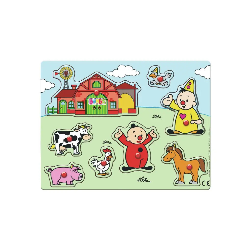 Bumba Houten puzzel boerderij Bumba