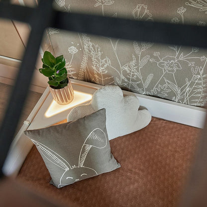 LIFETIME Gevormd kussen wolk Happy Rabbit