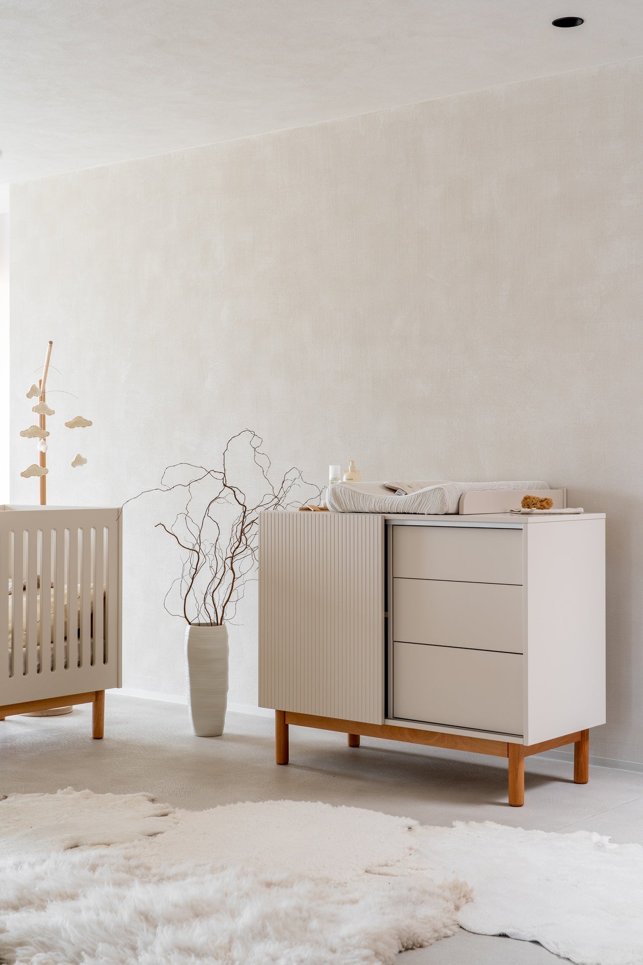 Quax Commode + Verlengstuk Mood Clay