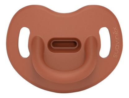 Suavinex Sucette 0 - 6 mois Smoothie brun-rouge