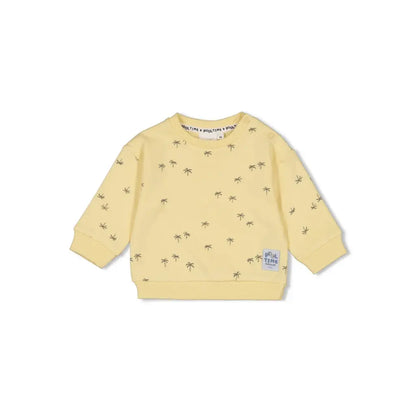 Feetje Sweater AOP Pool Time m 86 Lemon Jongens