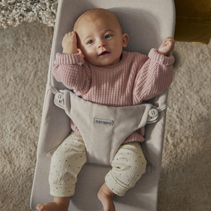 BabyBjörn Relax Bliss Geweven Mélange Lichtbeige