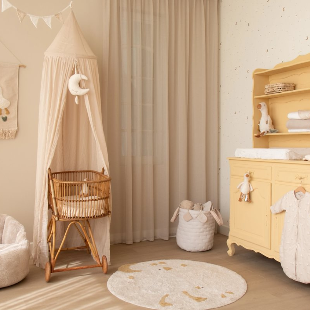 Little Dutch Opbergmand groot Pure Soft Beige Stripes