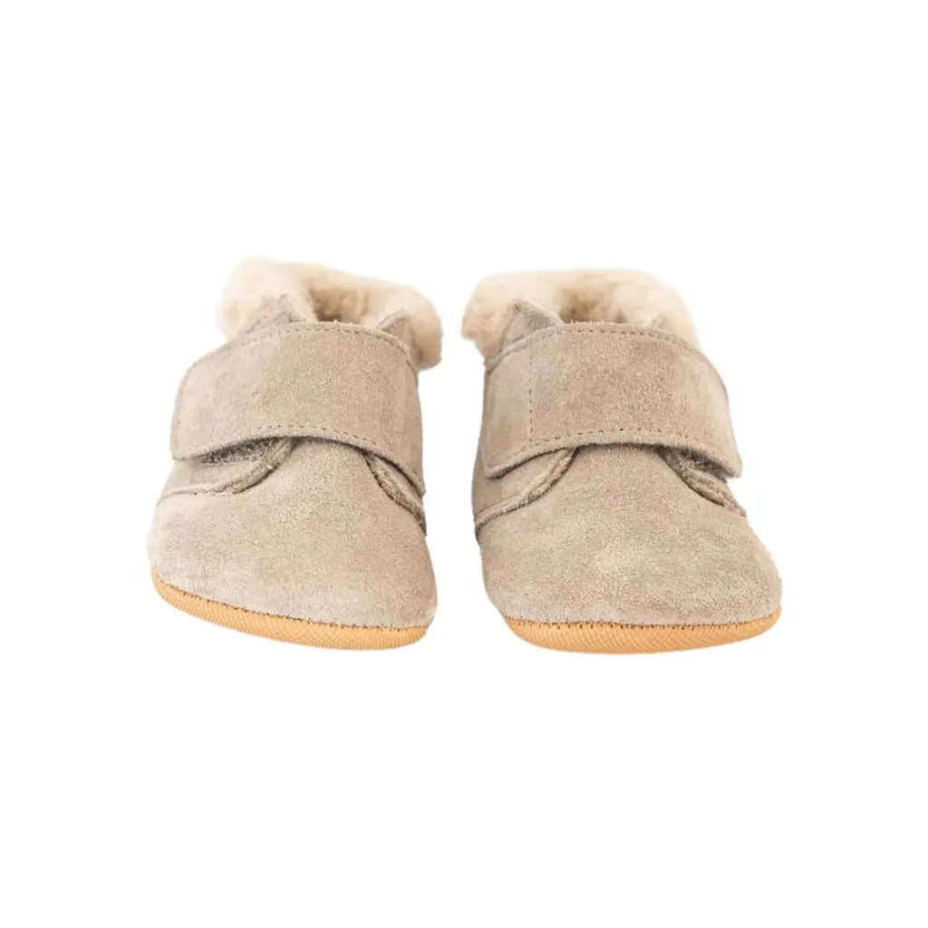 Stabifoot Chaussons bébé en cuir Niquel hiver