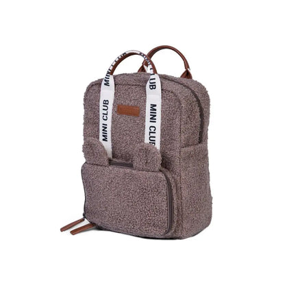 Childhome Sac à dos Mini Club Teddy Brun