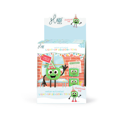 Glo Pals Jouets de bain Light up personnages de Noël 