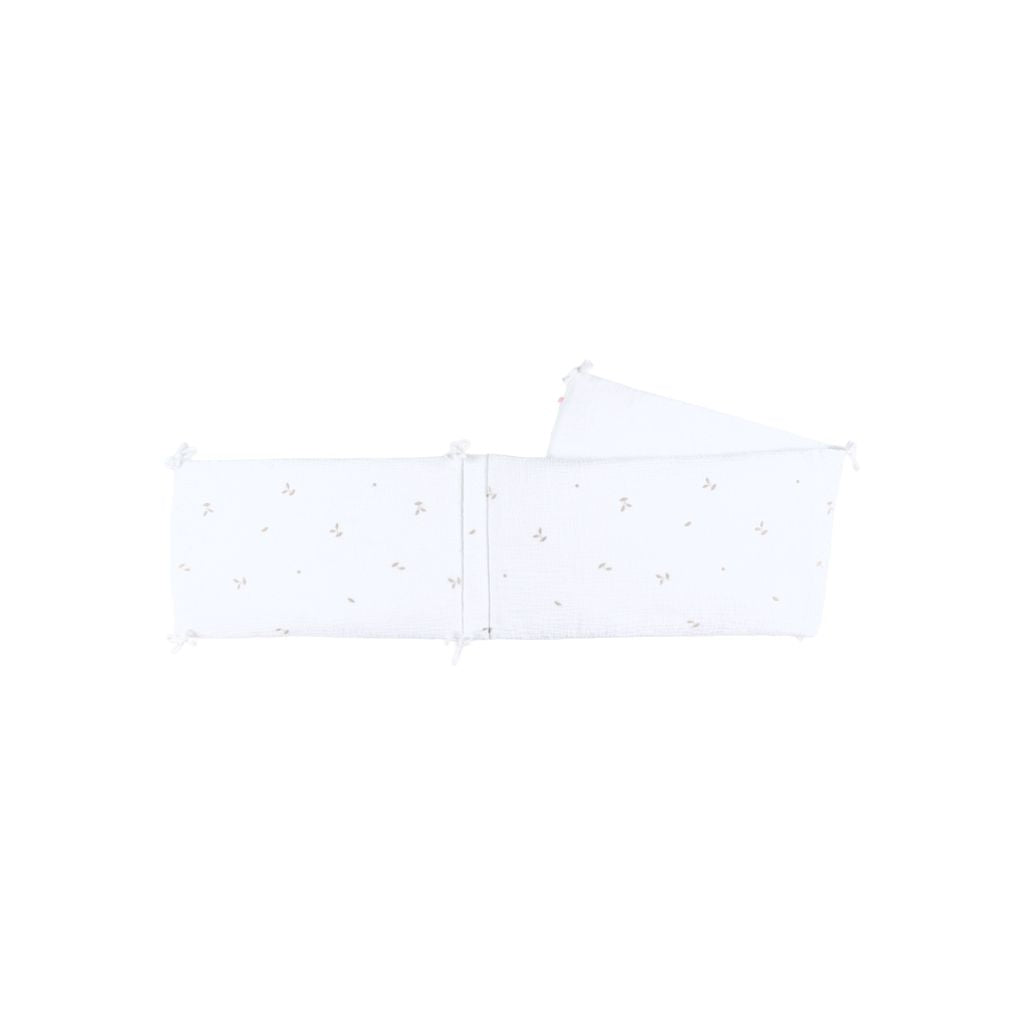 Noukie's Bedomrander muslin wit Fluffy & Orso