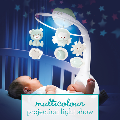 Infantino Mobile musical projecteur 3-en-1 WOM Sage