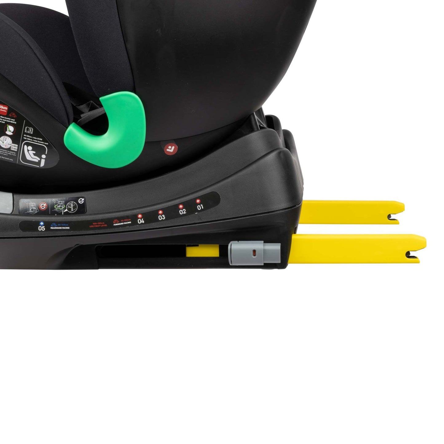 bebeconfort Siège-auto Evolvefix+ i-Size Groupe 1/2/3 Black