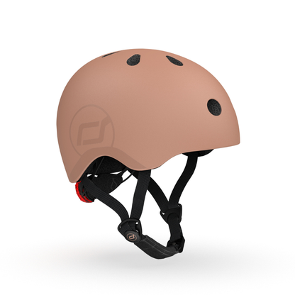 Scoot and Ride Casque de vélo pour enfant Mocha S