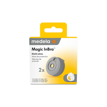 Medela Afschermkleppen Magic InBra grijs - 2 stuks