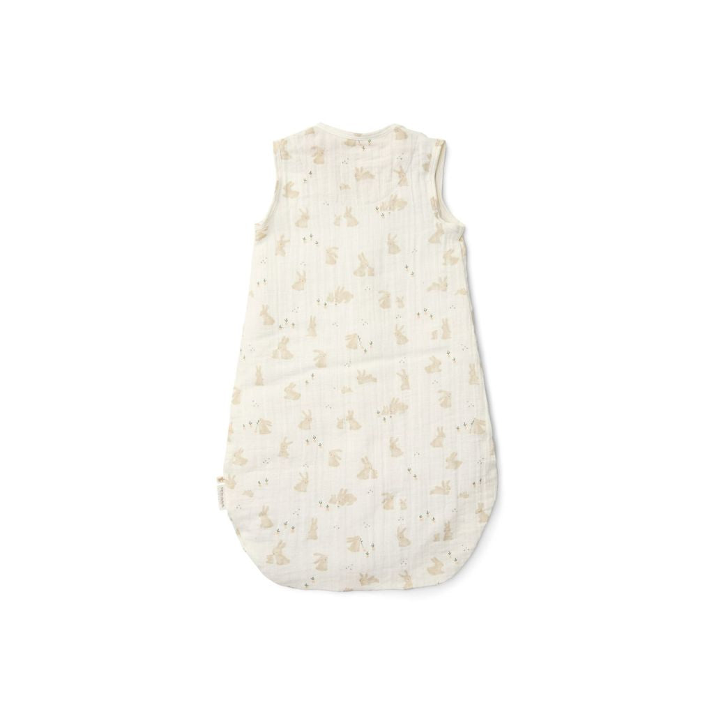 Little Dutch Slaapzak zomer Newborn Naturals Baby Bunny wit