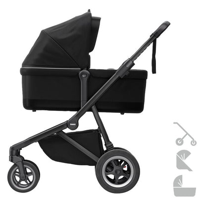 Thule Poussette 3 en 1 Sleek Midnight Black