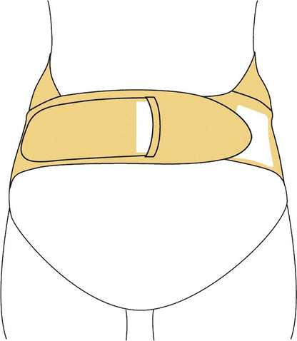 Carriwell Steunende buikband White S/M