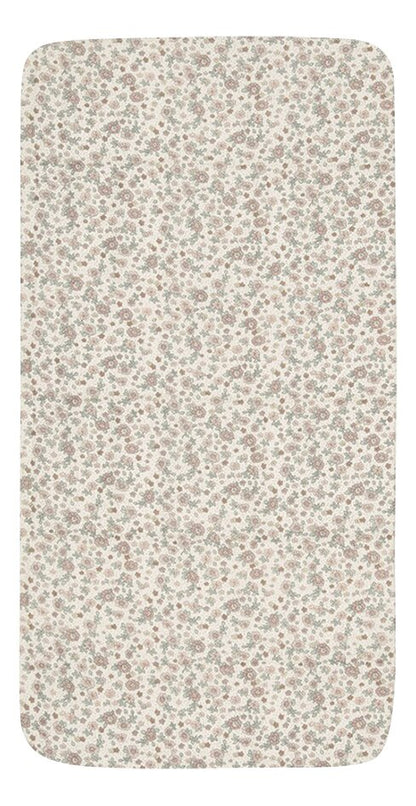 Jollein Drap-housse pour berceau Retro Flowers Lg 50 x L 90 cm