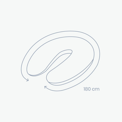 Doomoo Coussin d’allaitement Buddy Corduroy Green