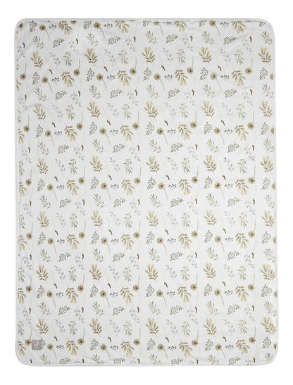 Jollein Couverture pour berceau ou parc Wild Flowers