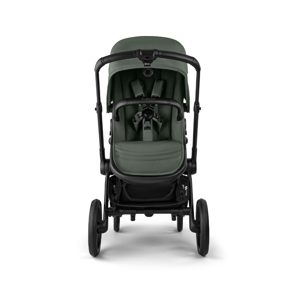Bugaboo Poussette Fox 5 Renew avec nacelle Black / Forest Green