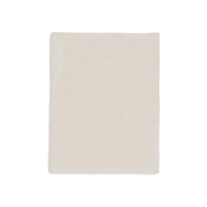 Jollein Couverture pour lit Basic Knit Oatmeal/Velvet 100 x 150 cm