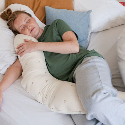 doomoo Housse pour coussin de positionnement et d'allaitement Twisty U Sweety Cream