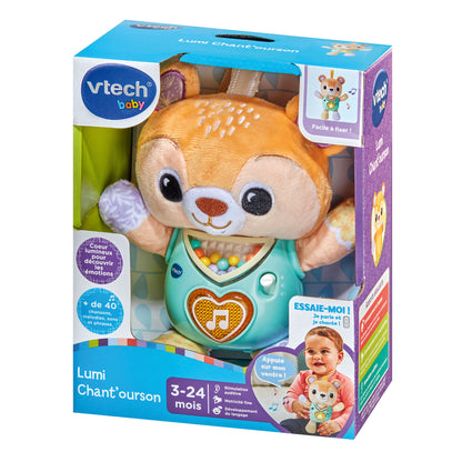 VTech Jouet d'activité musical Lumi chant'ourson FR