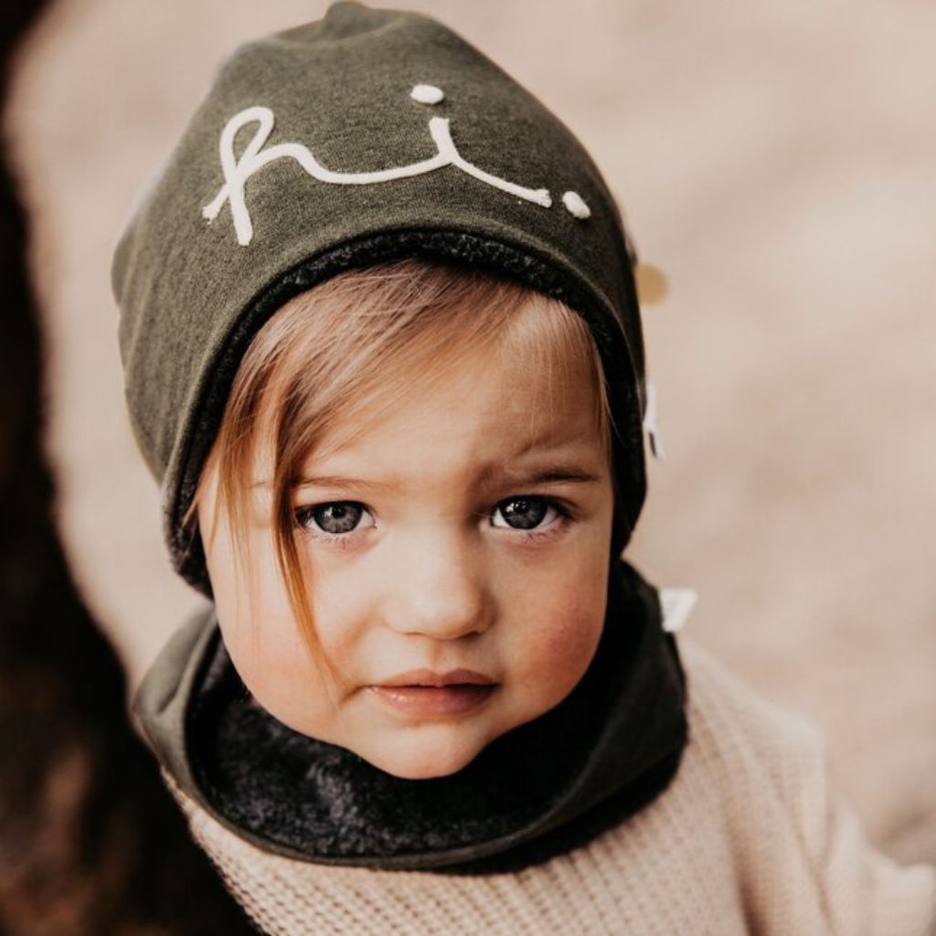 Aai Aai Bonnet Winter beanie Hi kaki 